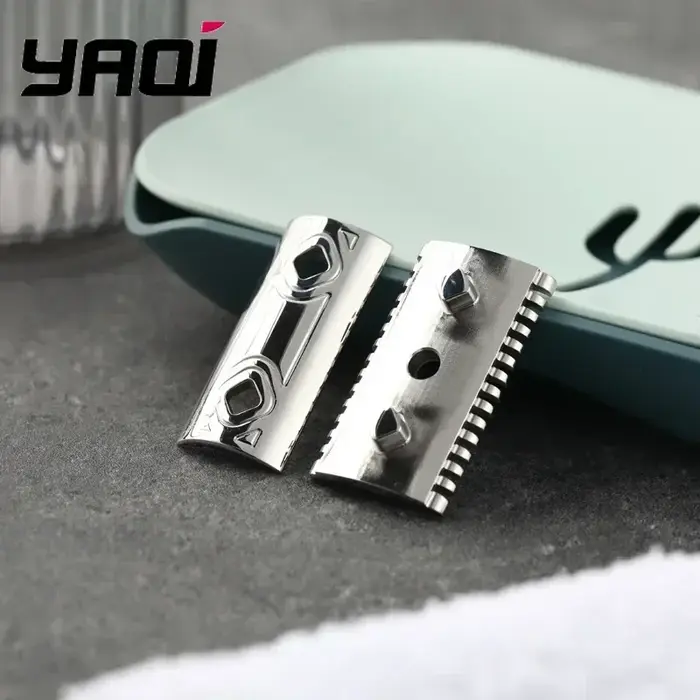 Rasoir YAQI Harlequin en acier inoxydable 316