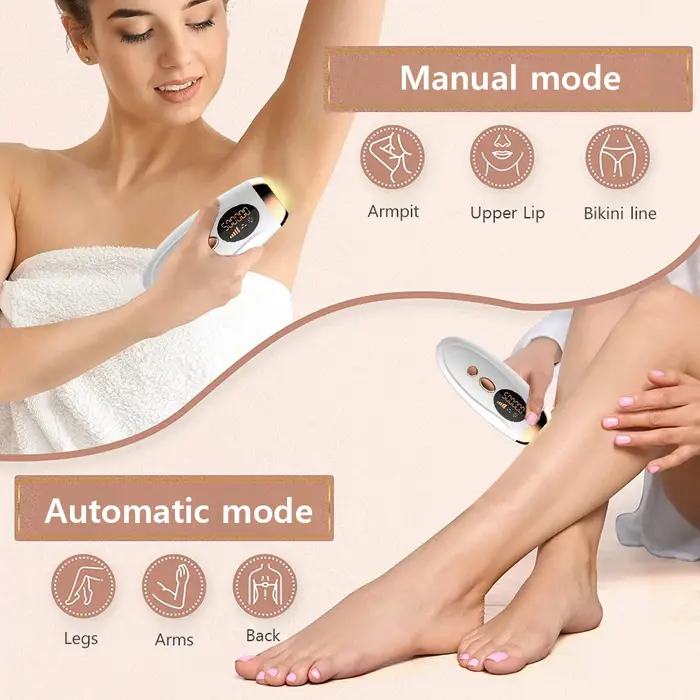 Épilateur Laser pour femmes 999999 flashs professionnel indolore