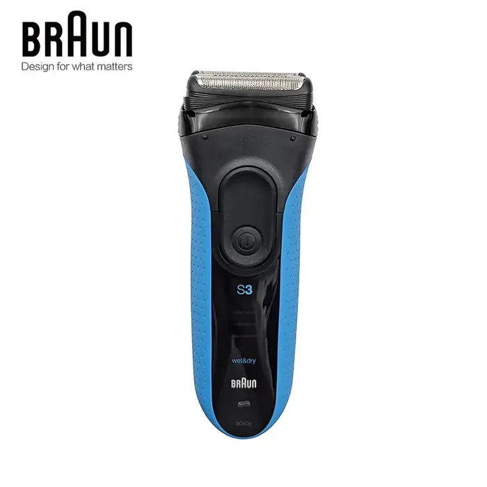 Braun série 3 Proskin rasoir électrique 3040s rasage humide et sec coupe de cheveux confort de la peau pour hommes