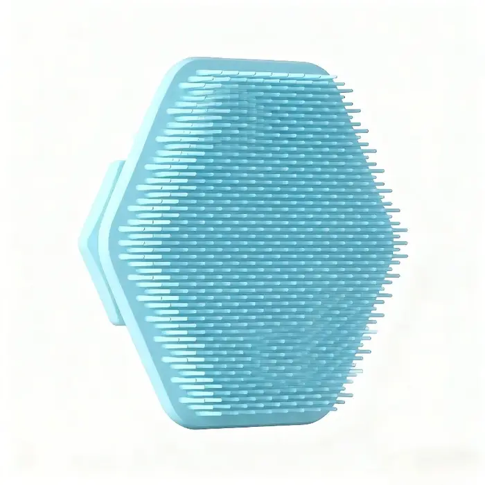 Brosse à barbe pour hommes, douce pour éliminer les peaux mortes, la conception à poils doux amélior