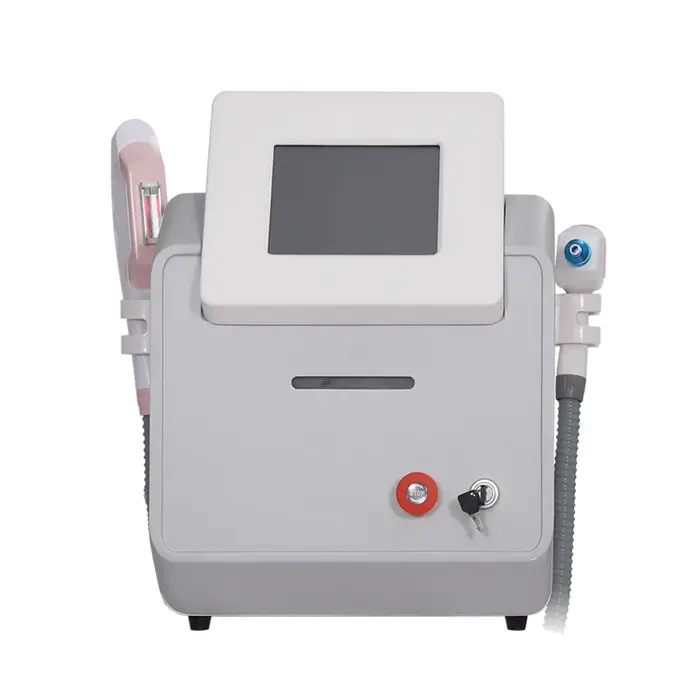 Portable 3 en 1 OPT 360 Megneto IPL Laser Machine d'épilation Nd Yag Laser détatouage Lifting du visage dispositif de rajeunissement de la peau