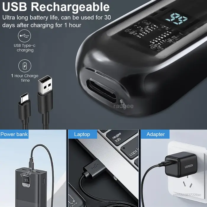 Tondeuse nez Mini électrique nez épilateur pour hommes USB Rechargeable
