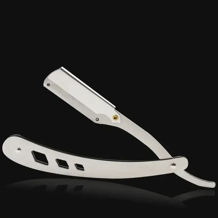 Rasoir barbier Antique noir outils pliants
