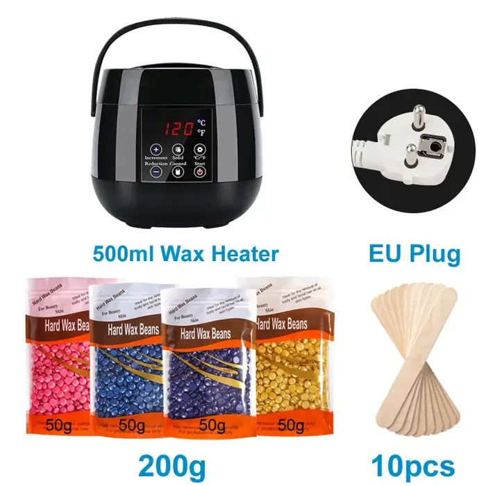 Machine de chauffage de fusion de cire d'épilation de 200ml/500ml avec l'affichage de température d'affichage à