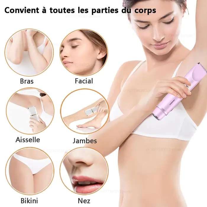 Rasoir électrique femme
