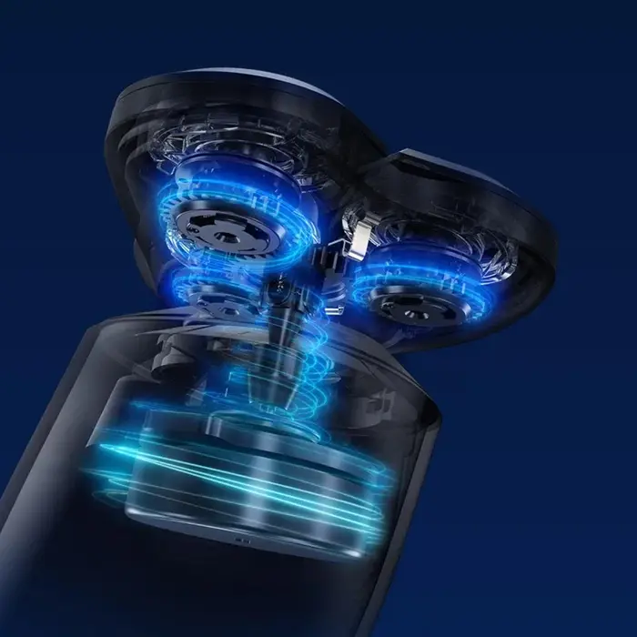 MIJIA Shaver S700, rasoirs électriques rechargeables pour usage humide et sec