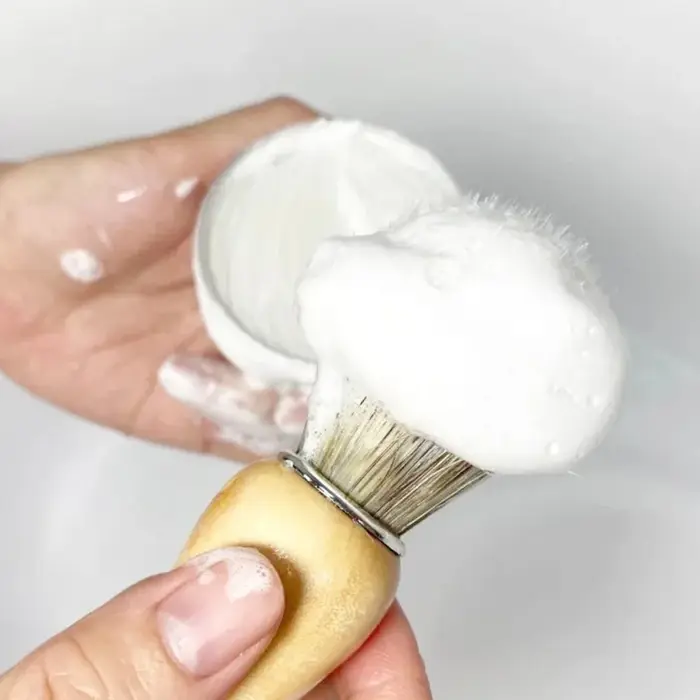 Crème à raser à la menthe 60g pour un rasage confortable