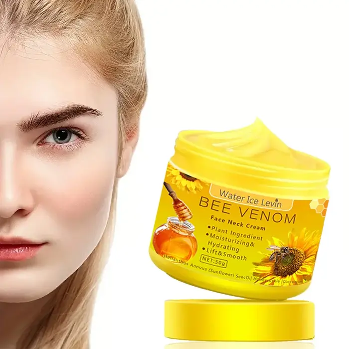 Crème pour le cou au venin d'abeille