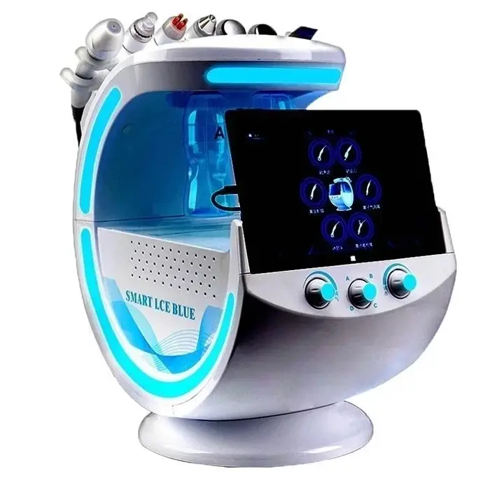 Appareil de soin du visage intelligent Hydrofacial 7 en 1 professionnel portable