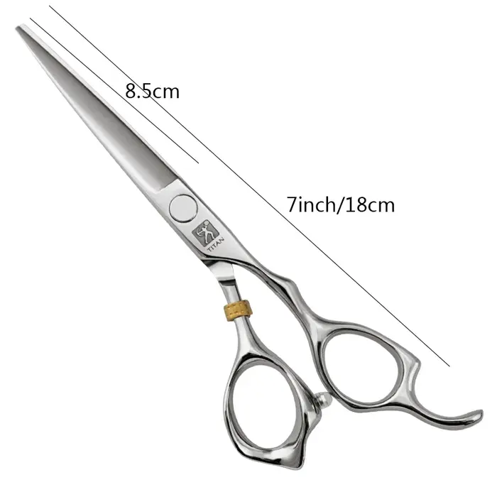 Ciseaux de coiffeur Titan 7.0 pouces pour coupes de cheveux ciseaux de coiffure professionnels outil