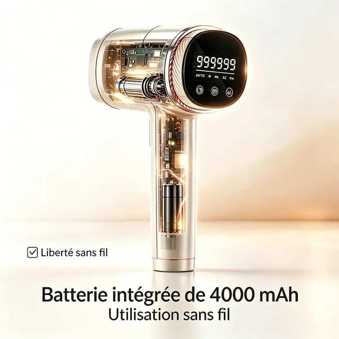 Épilateur laser permanent IPL, machine d'épilation, tondeuse faciale et bikini pour hommes, rasoir pour femmes pour une peau lisse, rasoir à poils