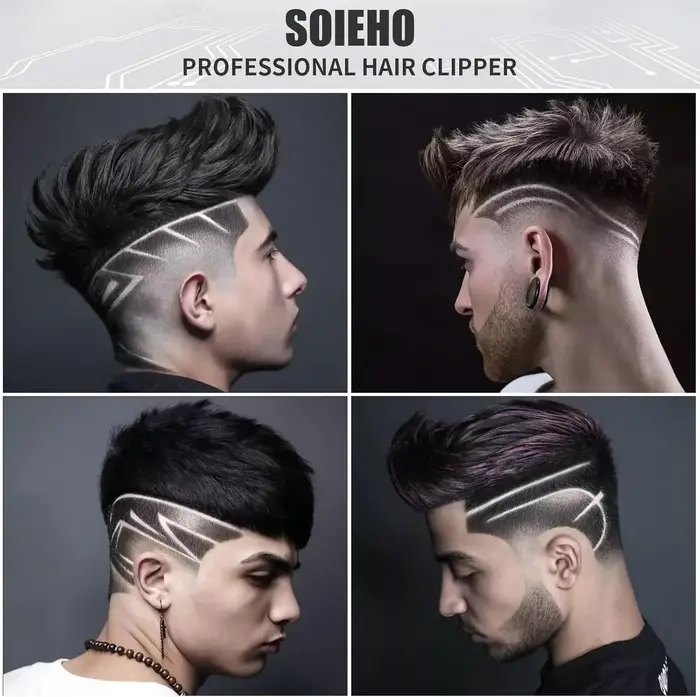 Tondeuse à cheveux et à barbe pour hommes