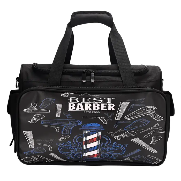 Sac de barbier étanche, trousse de toilette cosmétique, pochette multicouche organisée, idéale pour 