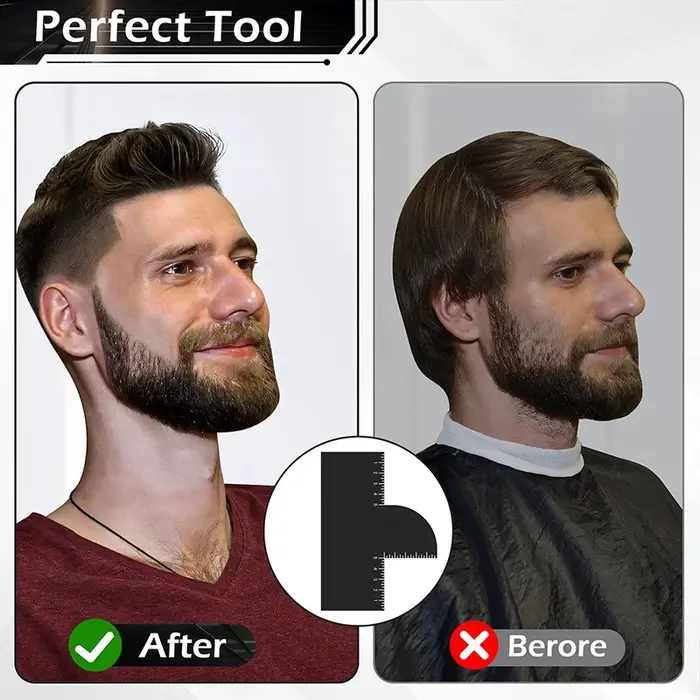 Outil professionnel de mise en forme de barbe
