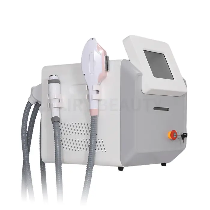 Portable 3 en 1 OPT 360 Megneto IPL Laser Machine d'épilation Nd Yag Laser détatouage Lifting du visage dispositif de rajeunissement de la peau
