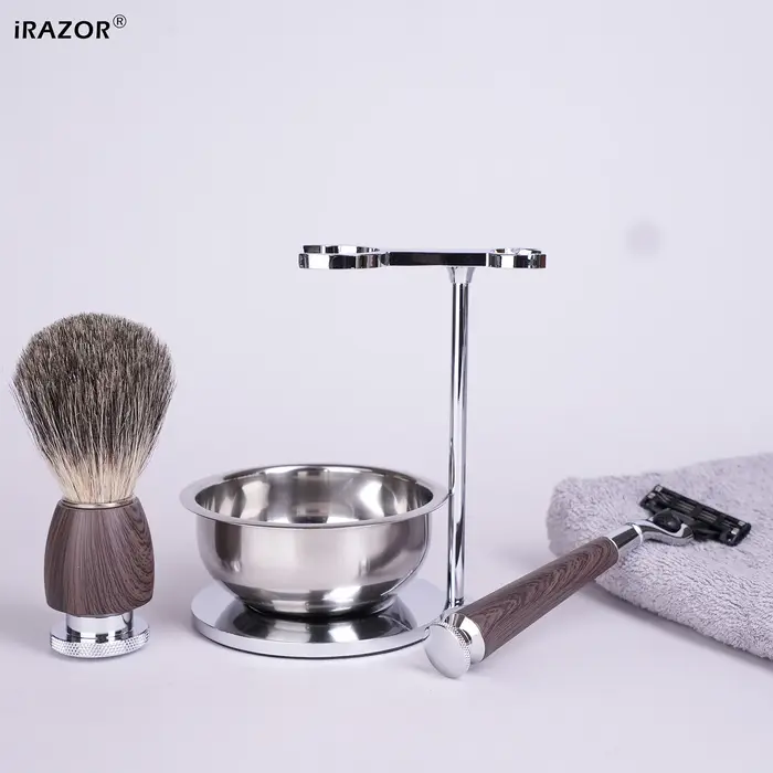 IRAZOR – ensemble de rasage professionnel 3 en 1 pour barbe