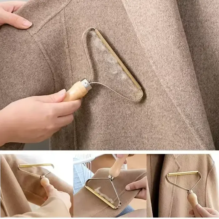 Rasoir Double face pour vêtements sans endommager