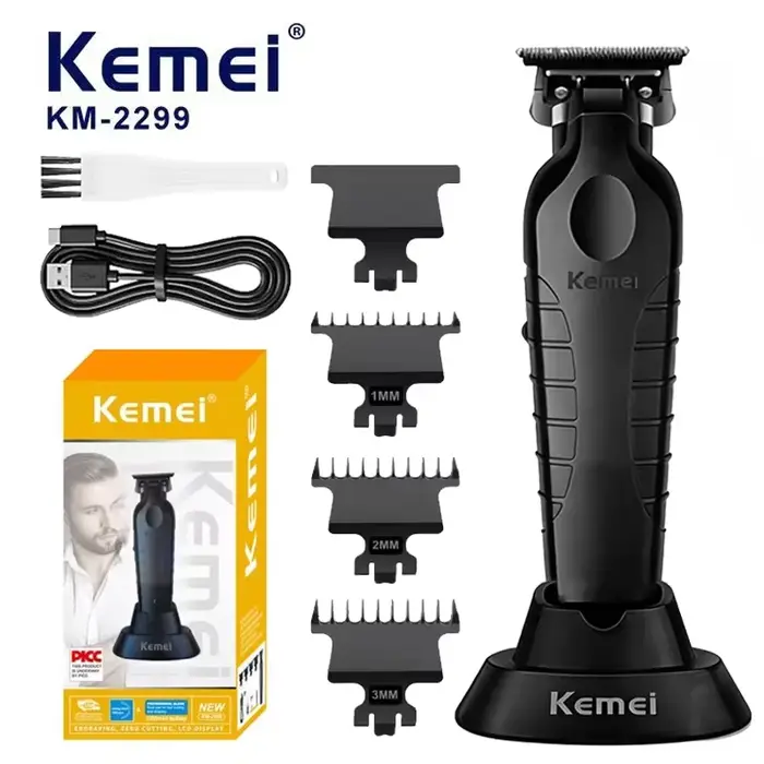 Tondeuse à cheveux professionnelle Kemei KM-2296 pour hommes