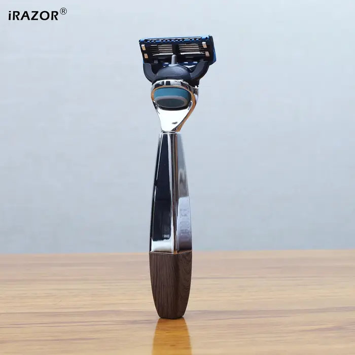 IRAZOR rasoir pour hommes à 5 lames pour le rasage carré robuste manuel