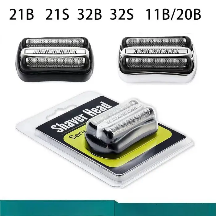 215 lames 21B et 32B : compatible avec les rasoirs Braun 300s, 1s, 33010s, 320, 3000s, 3010s, 3040, 350cc