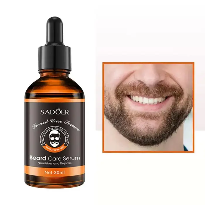 Huile de Soin de la Barbe Biologique Naturelle pour Homme