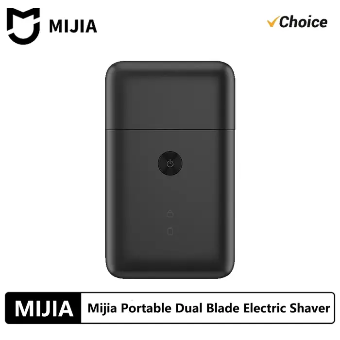 Nouveau Xiaomi Mijia rasoir électrique alternatif double lame MSW201 IPX7 Ultra-mince Portable aspiration magnétique