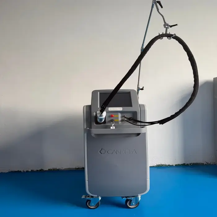 Machine professionnelle d'épilation au laser Alexandrite avec dispositif de refroidissement cryogénique DCD pour salon de beauté