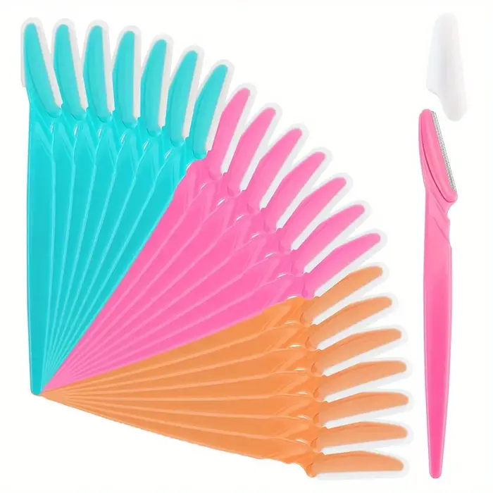 Ensemble de rasoirs à sourcils 21 pièces pour femmes