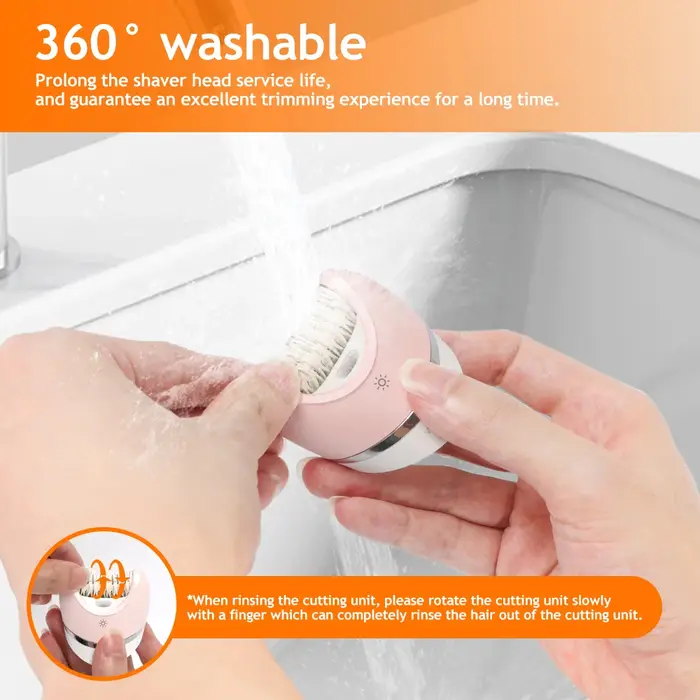 Tête d'épilateur pour accessoire de rasoir Philips BRE648 BRE644 BRE620 BRE652 BRE635 BRE640 BRL130 BRL160