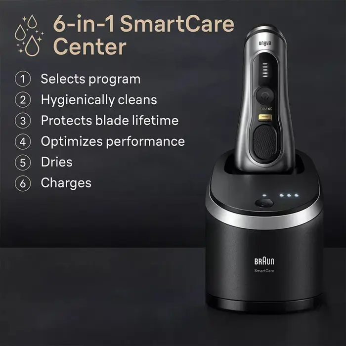 Braun Smart Cleaning Center 5430I Centre de soins pour rasoir électrique intelligent 6 en 1