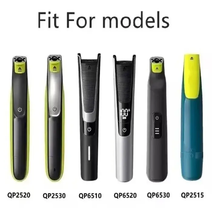 Compatible avec les modèles de rasoirs à lame unique remplaçable QP2520
