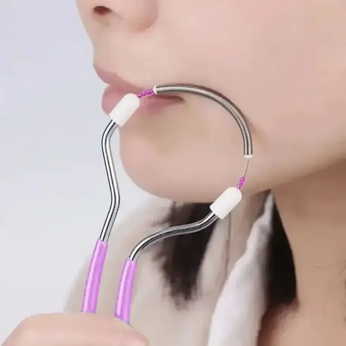 Épilateur facial pour femmes, élimine les poils indésirables sur le haut du visage, le menton, le vi