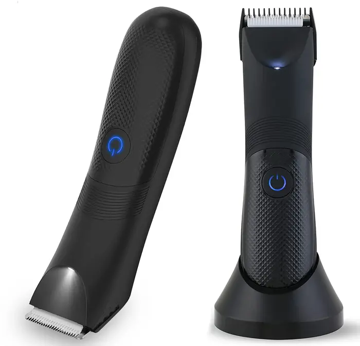 Tondeuses à barbe tondeuse à cheveux corps USB Rechargeable sûr étanche lame en céramique tête tonde