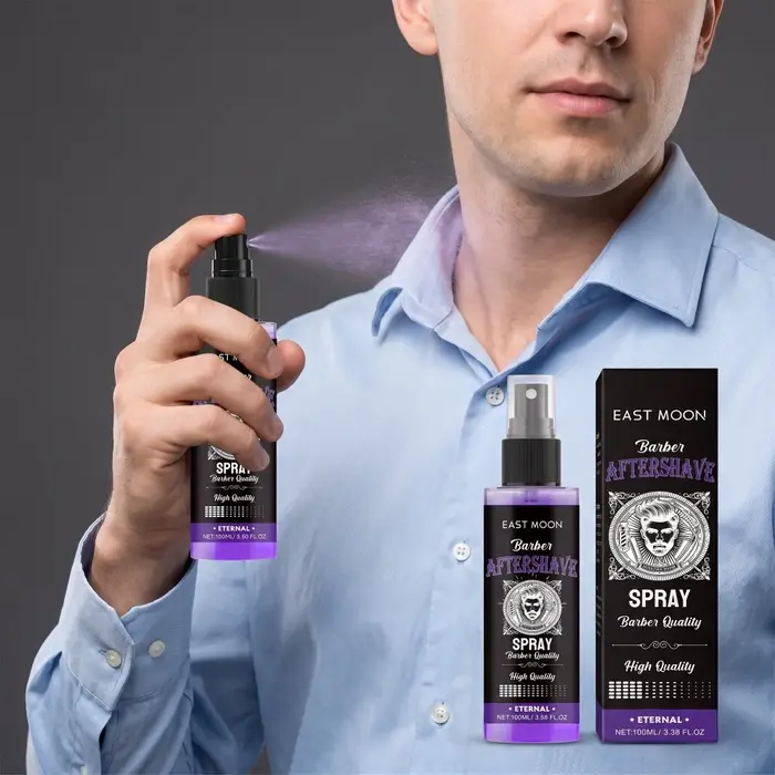 Spray après-rasage pour hommes Barber, apaise les irritations après le rasage, hydratation profonde du visage, parfum agréable, rougeurs, soin du visage quotidien portable pour hommes