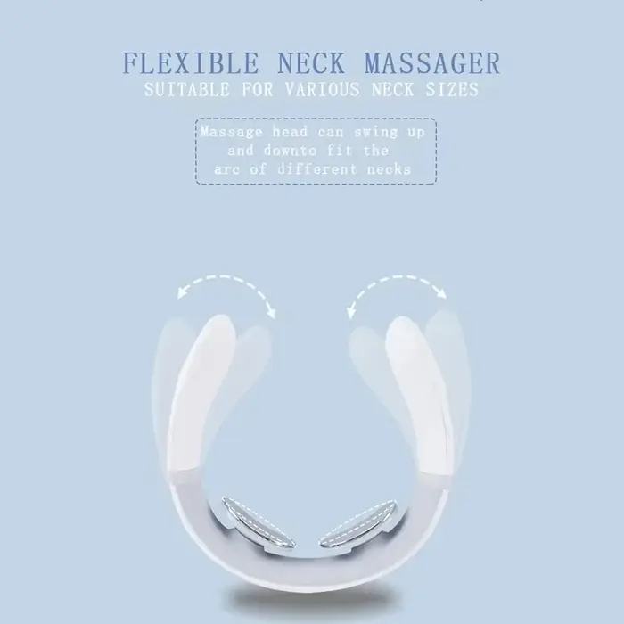 Masseur de cou transfrontalier, protection des épaules et du cou, Mini masseur de colonne cervicale 