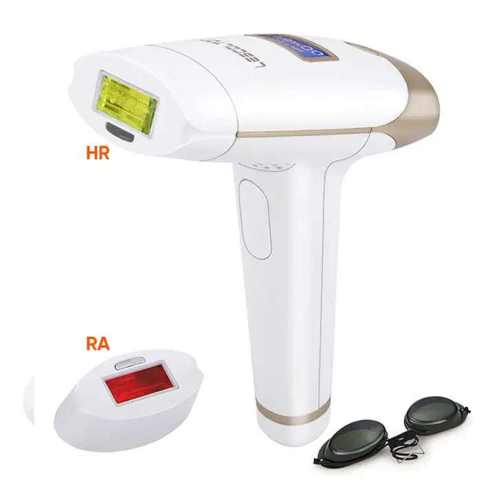 D’épilation à Laser Lescolton IPL avec Affichage LCD T009i à 700 000 Flashs – Tondeuse à Laser Défin