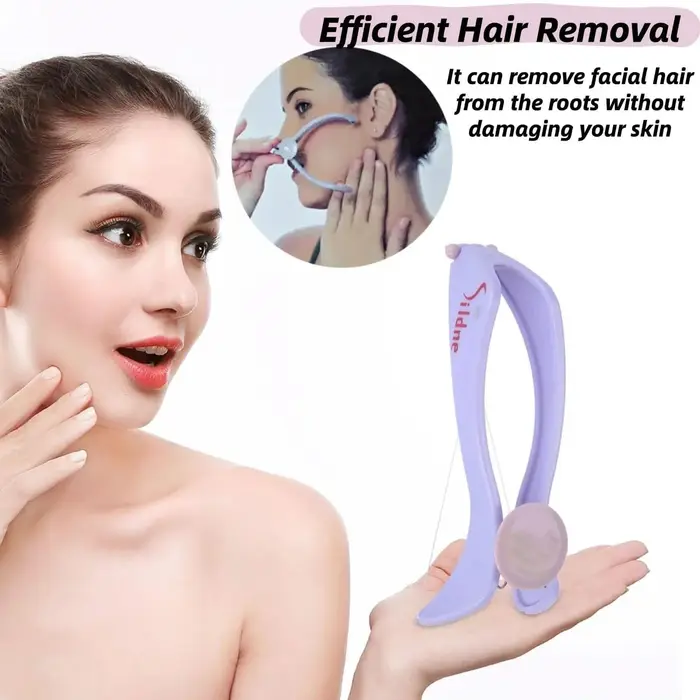 Mini épilateur facial pour femme