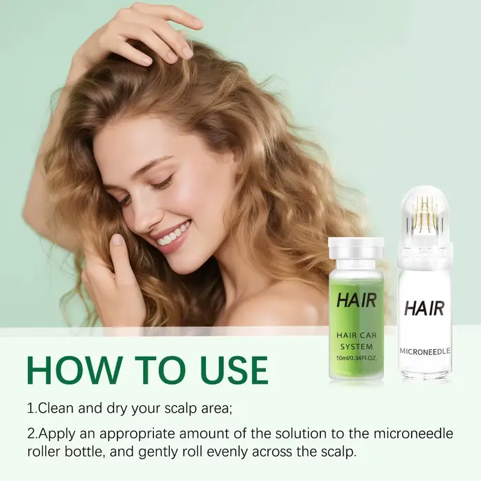 Sérum capillaire doux nourrit le cuir chevelu et soin pour les cheveux adoucissants Soins quotidiens