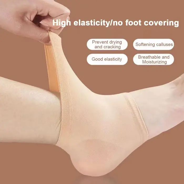Chaussettes à talons pour fasciite plantaire