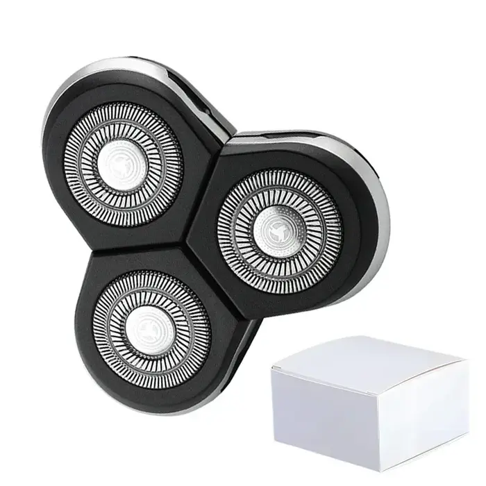 Tête de rasoir électrique remplaçable et tondeuse de nez tête de tondeuse à cheveux de rechange 3D 4