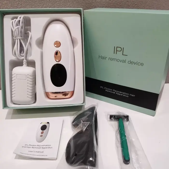 Épilateur laser indolore, épilation en continu, visage, bras, jambes, ligne de bikini, indolore et e