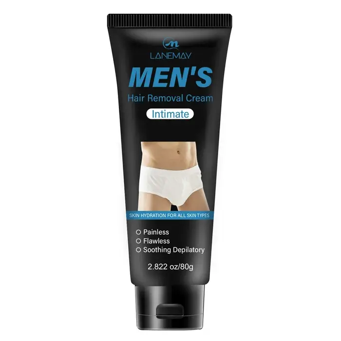 Crème dépilatoire douce pour hommes, formule de soin délicate, épilation rapide, crème dépilatoire c