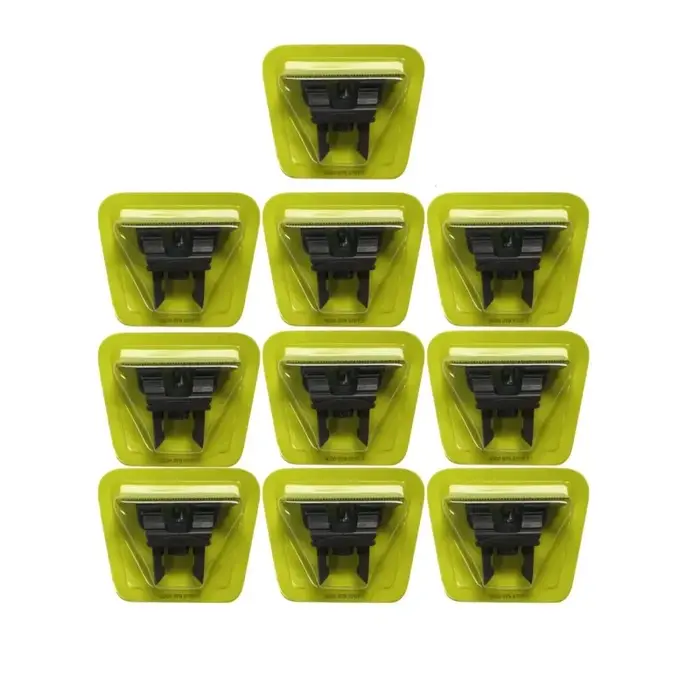 10 lames de rechange ONE Blades pour tondeuse, compatibles avec les rasoirs électriques hybrides One
