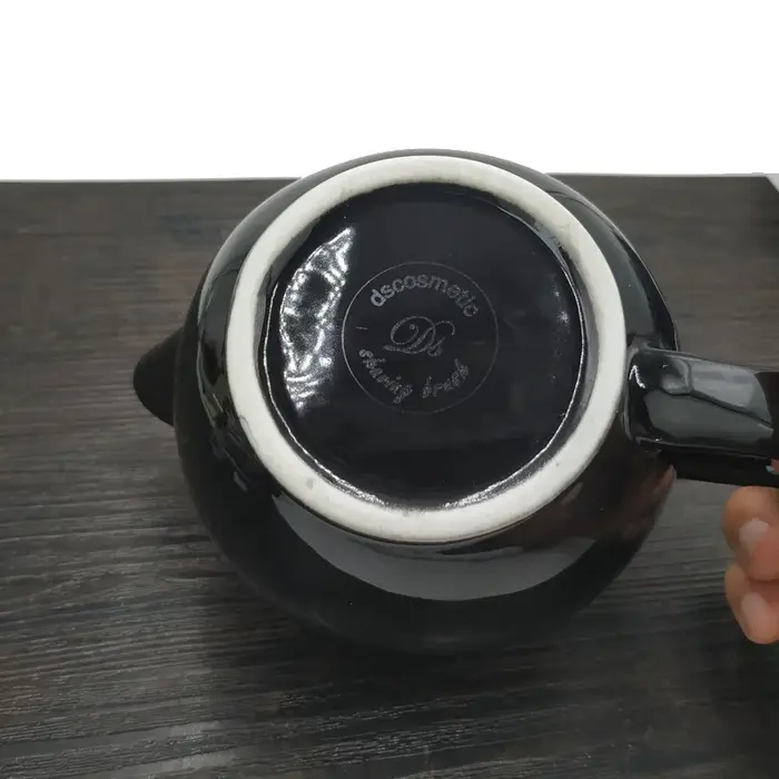 Dscosmetic Tasse à raser en poterie artisanale de grande taille