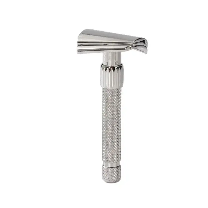 Yaqi – rasoir à barbe Yaqi Torqx, rasoir de sécurité incliné réglable en acier inoxydable, objets de