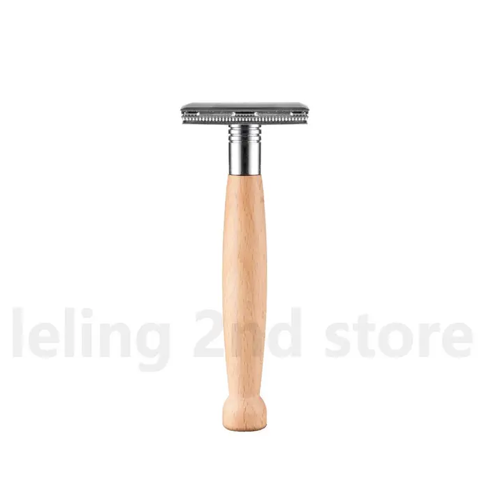 Rasoir de sécurité en bois pour hommes