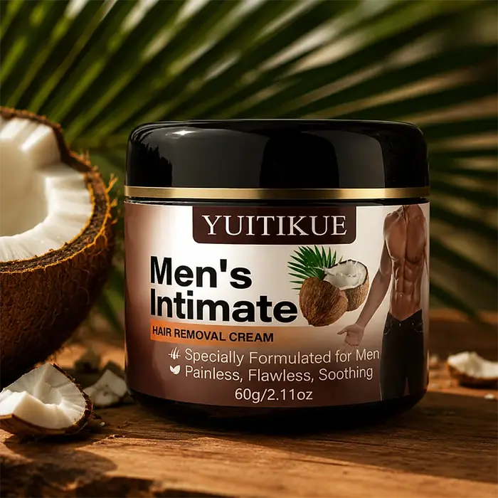 YUITIKUE Crème dépilatoire intime pour hommes 60g