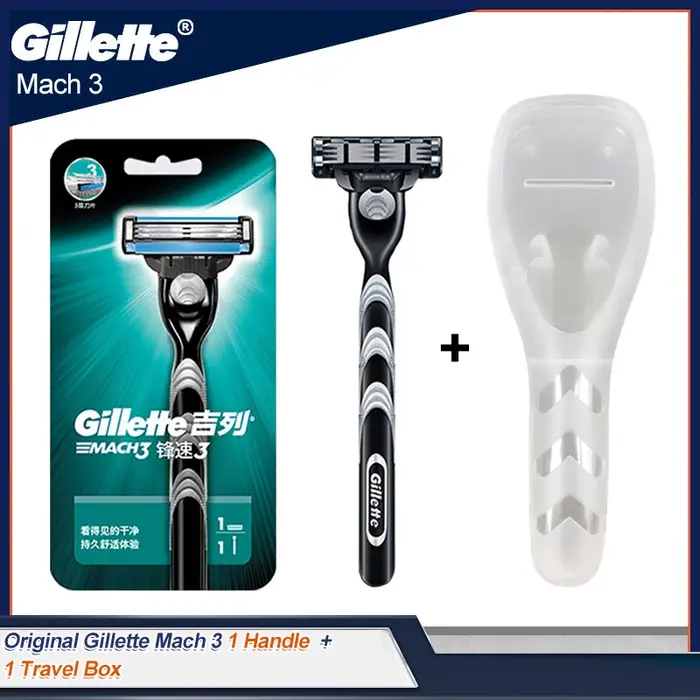 Original Gillette Mach 3 rasoir manuel pour hommes