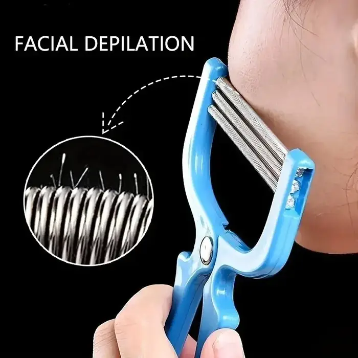 Épilateur facial manuel pour femme, 1 pièce, outil de beauté