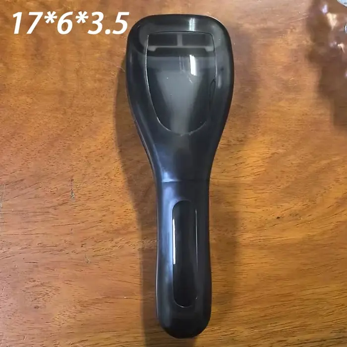 〔R〕Étui de voyage transparent en plastique pour rasoir